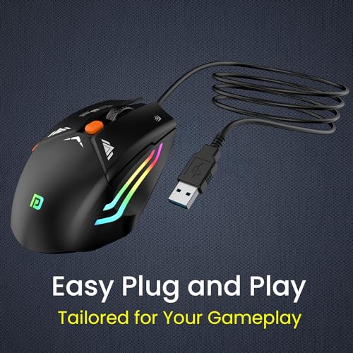 Portronics Vader Wired Gaming Mouse