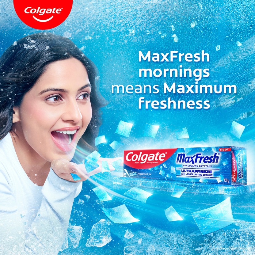 Colgate MaxFresh Toothpaste, Blue Gel