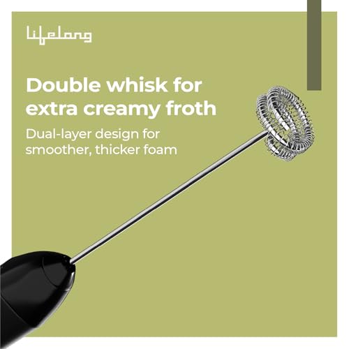 Lifelong Rechargeable Milk Frother