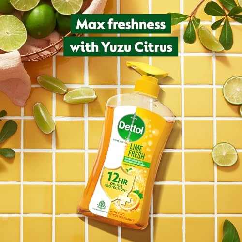 Dettol Body Wash and Shower Gel, Lime fresh-500ml,Pack Of 2 - Image 3