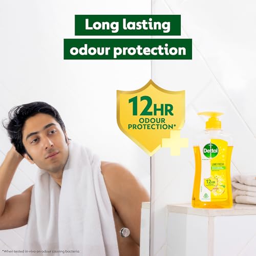 Dettol Body Wash and Shower Gel, Lime fresh-500ml,Pack Of 2 - Image 4