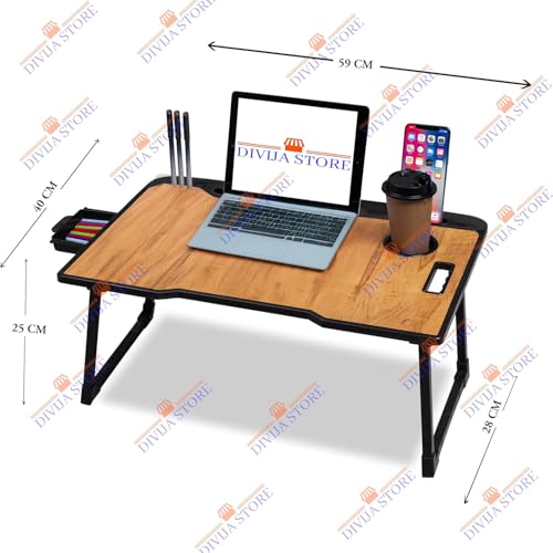 DIVIJA STORE Study Table Bed