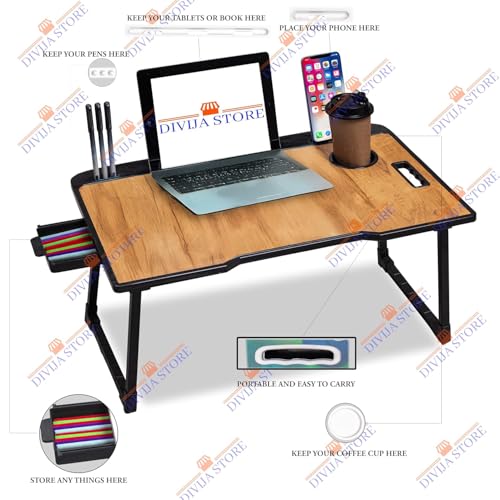 DIVIJA STORE Study Table Bed