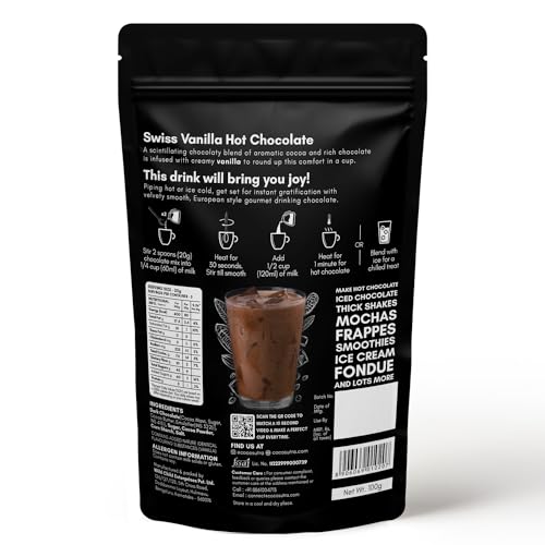 Cocosutra Swiss Vanilla Drinking Chocolate