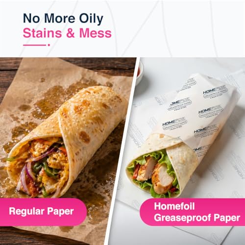 HOMEFOIL Greaseproof Food Wrapping Paper