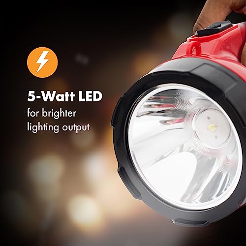 Wipro Emerald Rechargeable Emergency Light (Red) - Image 6