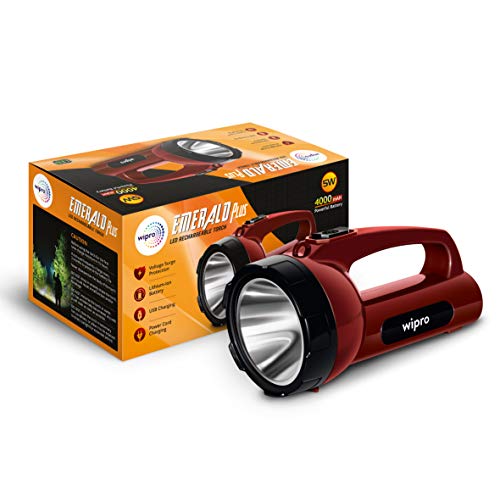 Wipro Emerald Plus Rechargable Torch