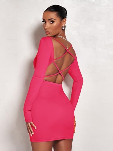 KOTTY Women's Bodycon Mid Thigh