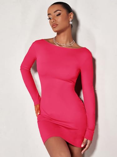 KOTTY Women's Bodycon Mid Thigh