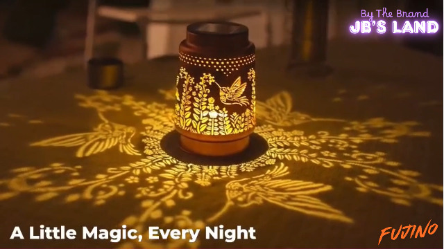 Solar Hummingbird Lantern for Garden