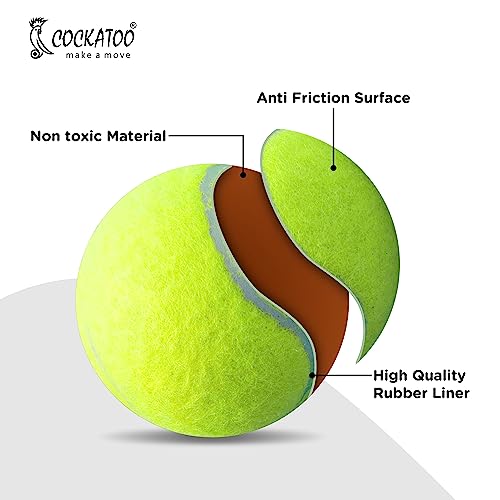 Cockatoo Rubber Cricket Tennis Ball