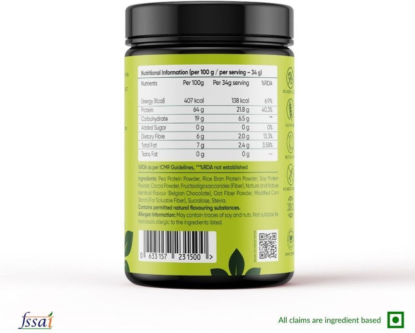 Ayuvana Plant Protein Powder Plant-Based