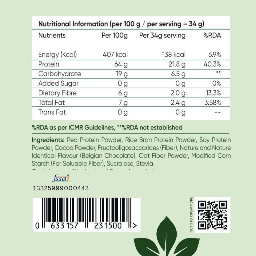 Ayuvana Plant Protein Powder Plant-Based