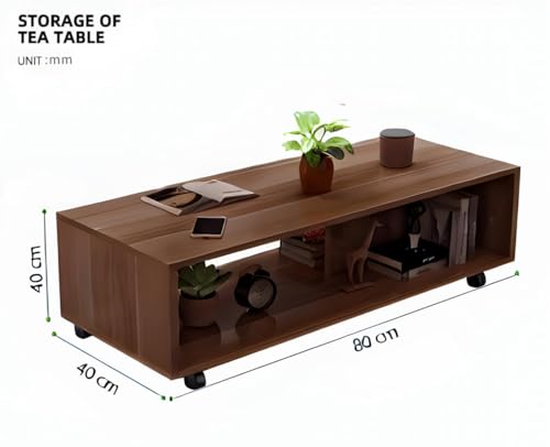 MATTERHORN Wooden Coffee Table, Centre