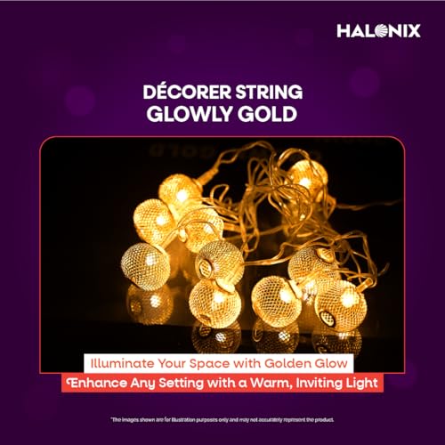 Halonix Decorer Glowly Gold 15