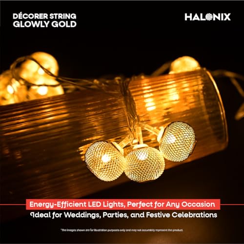 Halonix Decorer Glowly Gold 15