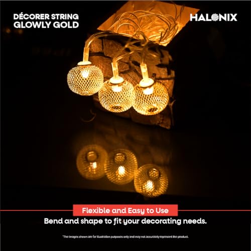 Halonix Decorer Glowly Gold 15