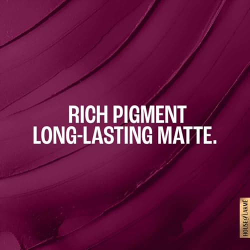 Lakme Forever Matte Lipstick, Waterproof