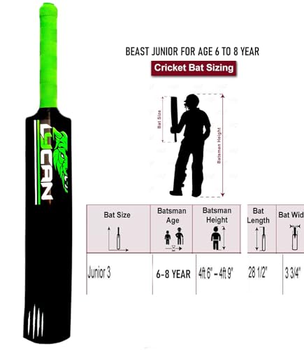 Lycan Junior Hard Plastic Cricket