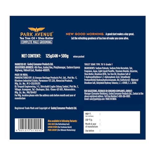 Park Avenue Premium Men’s Soaps