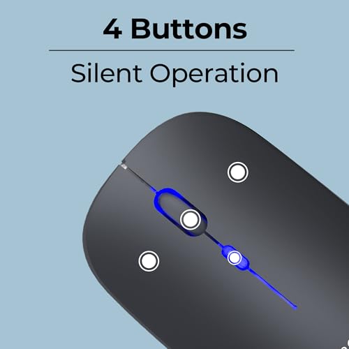 Zebronics Wireless Mouse, Dual Mode