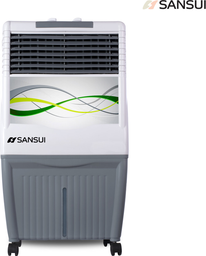 Sansui 35 L Room/Personal Air Cooler 4-Way Air Deflection, Space ...more