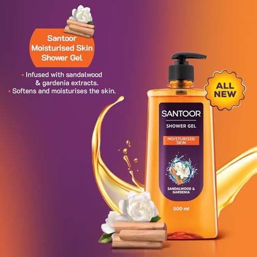Santoor Moisturizing Shower Gel