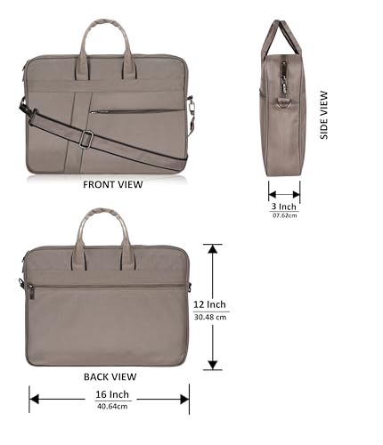 Faux Leather Laptop Bag Stylish