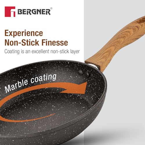 Bergner Ivory Black Granite Non-Stick