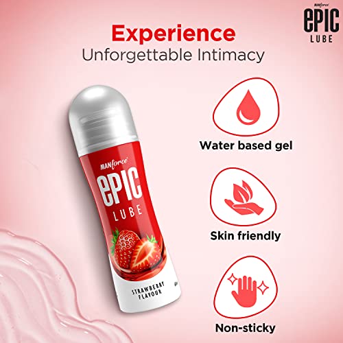Epic Lube Strawberry Flavoured Lubrication