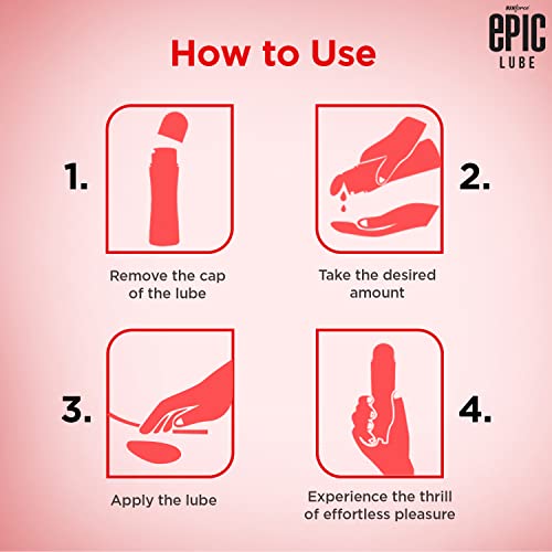 Epic Lube Strawberry Flavoured Lubrication