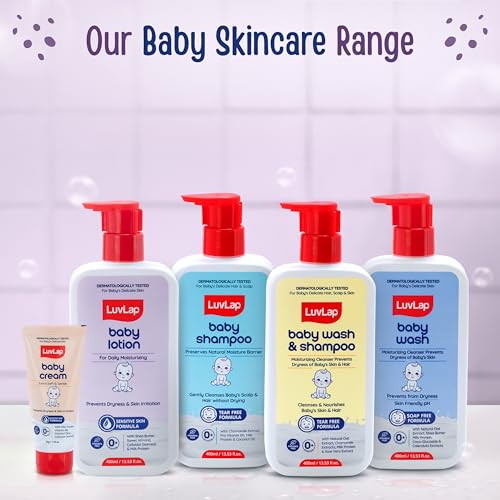 LuvLap Baby Wash 600 ml + Baby Lotion 700 ml Combo Set - Image 6