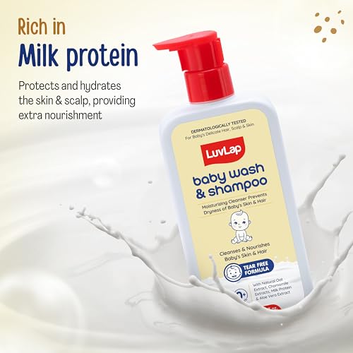 LuvLap Baby Wash & Shampoo