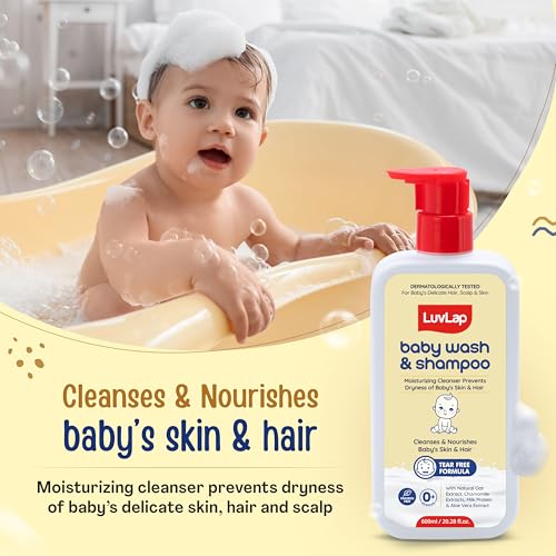 LuvLap Baby Wash & Shampoo