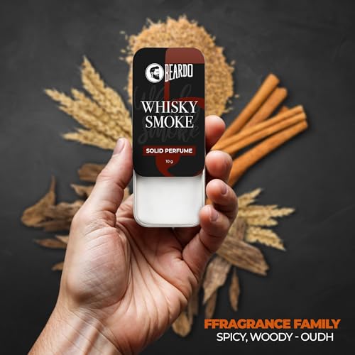 Beardo Whisky Smoke Solid Perfume