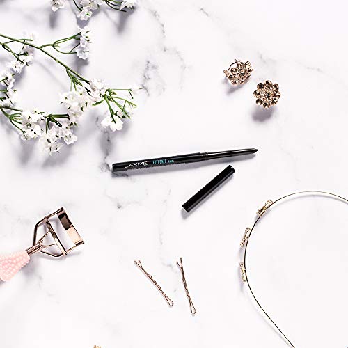 LAKMÃ Eyeconic Kajal Twin Pack, Black, 0.35g with 0.35g, Matte Finish - Image 6