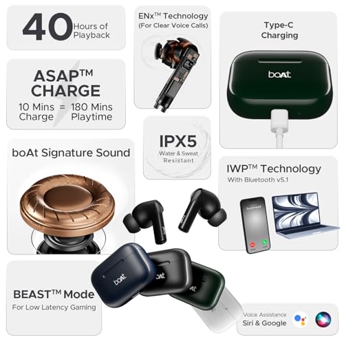 Boat Airdopes 163 in Ear