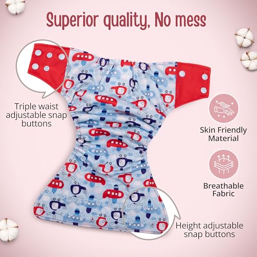 LuvLap Reusable Baby Cloth Diaper