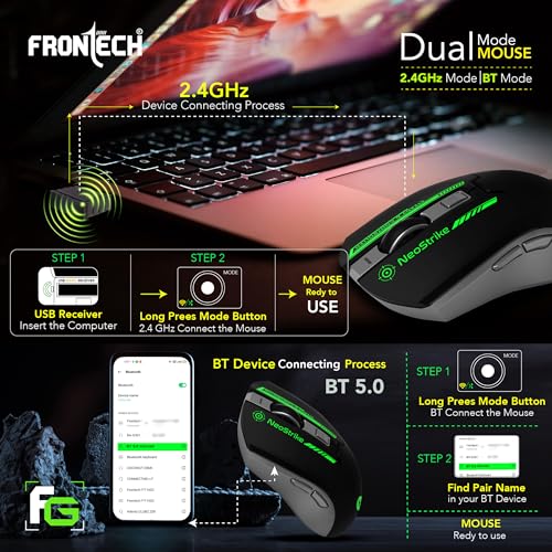 FRONTECH Neo Strike Wireless Gaming