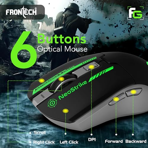 FRONTECH Neo Strike Wireless Gaming