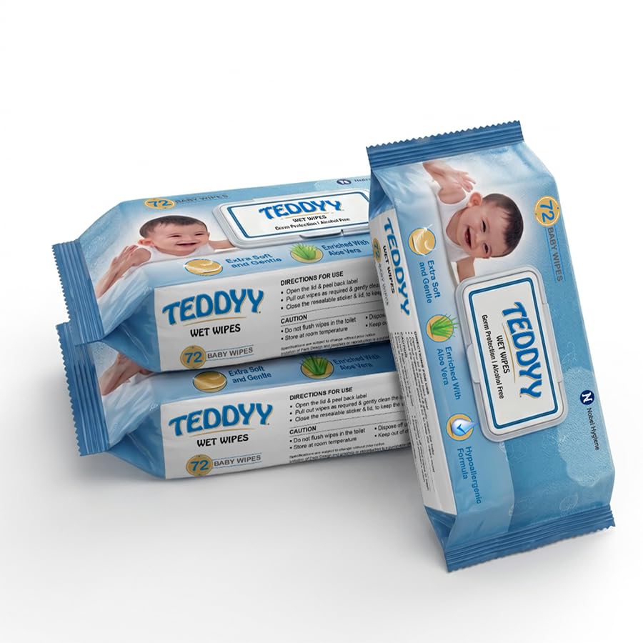 Teddyy Soft Cleansing Baby Wet