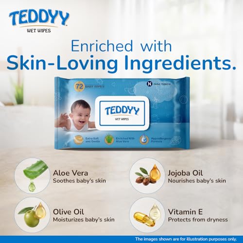 Teddyy Soft Cleansing Baby Wet