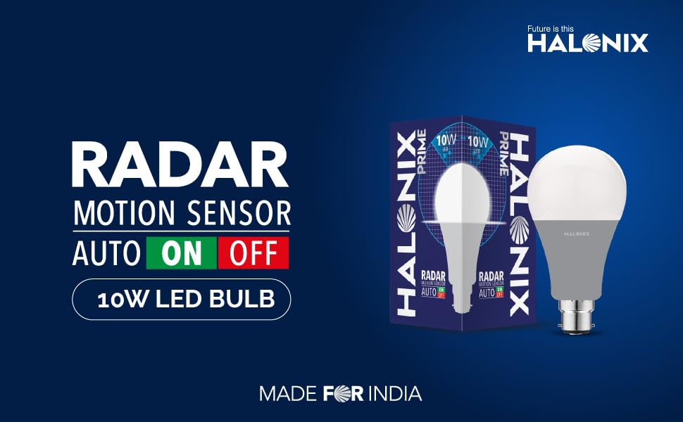 Halonix 10W Motion Sensor Led