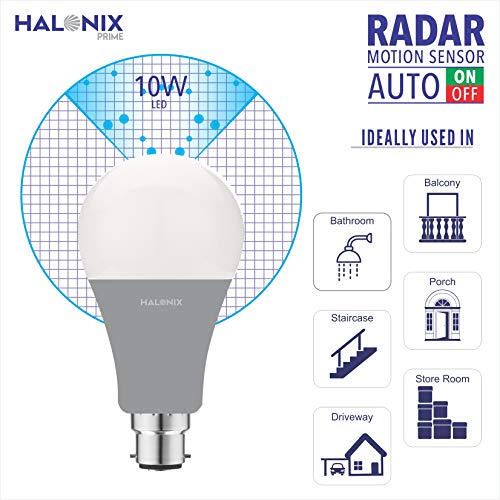 Halonix 10W Motion Sensor Led