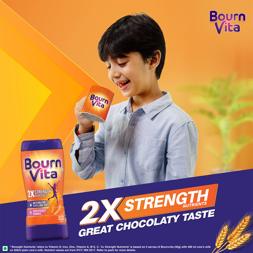 BOURNVITA Chocolate Nutrition Drink (1500 g) - Image 3