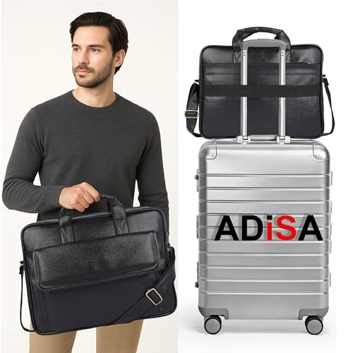 ADISA Laptop Messenger Office Bag Briefcase for Work for Men (LB6052) - Image 5
