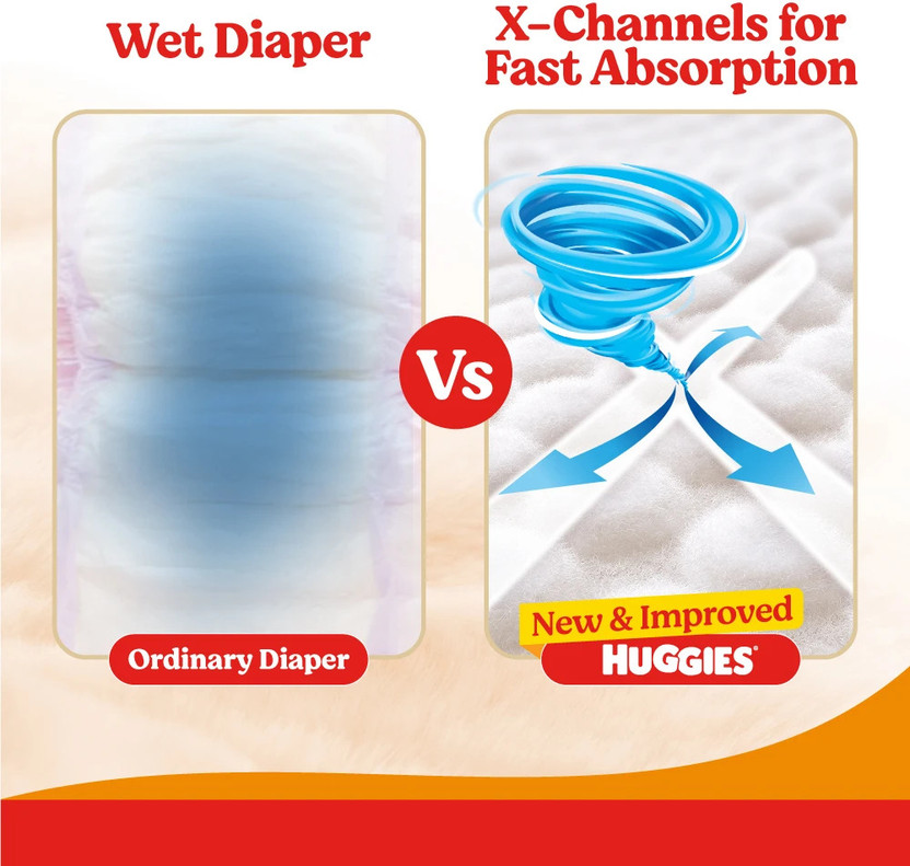 Huggies Comfy Baby Diaper Pants