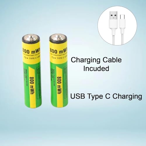 AA USB Rechargeable Lithium Battery