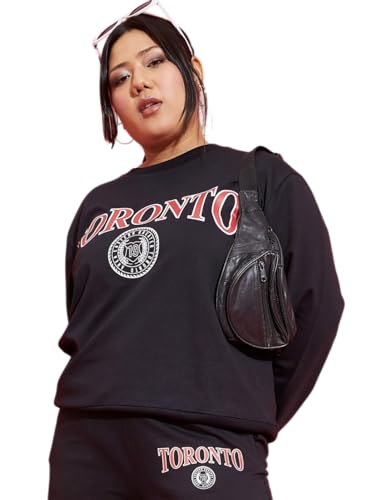 Sassafras Curve Women Toronto Fleece Sweatshirt