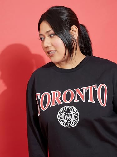 Sassafras Curve Women Toronto Fleece Sweatshirt - Image 4